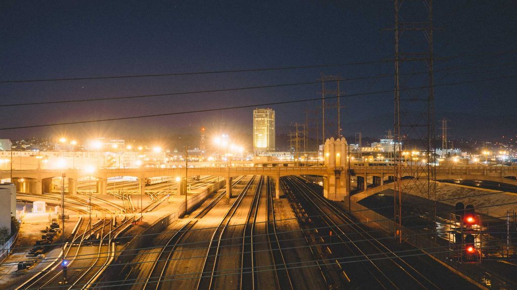 Railroads at Night